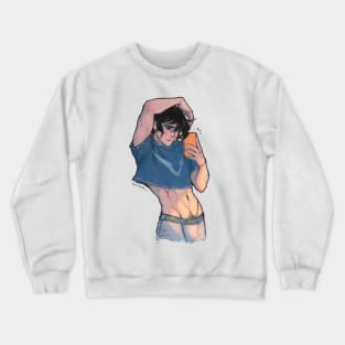 mirror selfie Crewneck Sweatshirt